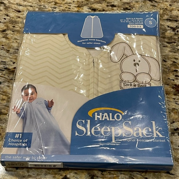 Halo Other - NWT New Halo SleepSack Cotton Wearable Blanket With Zipper SMALL Birth-6 Months